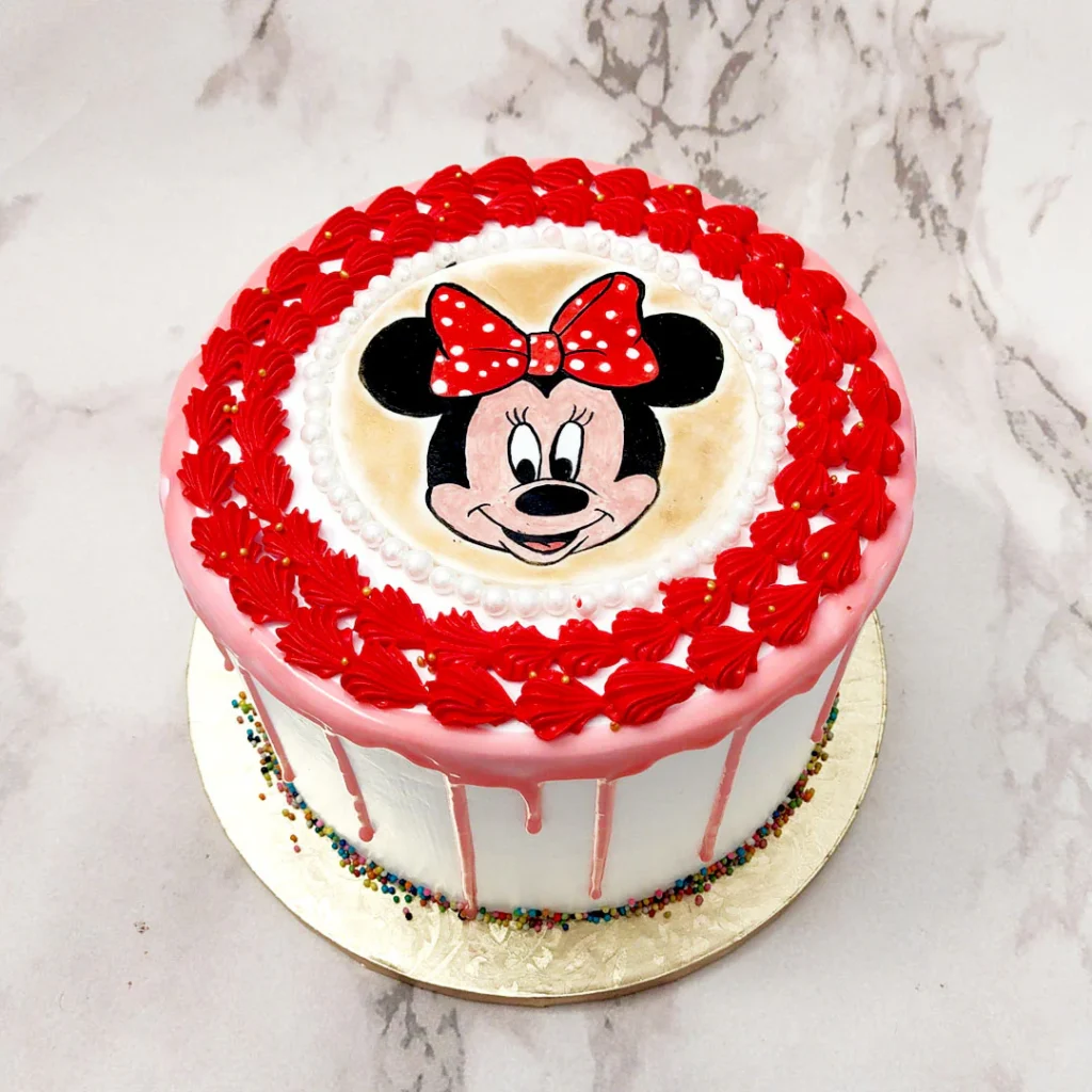 Minnie Mouse Birthday Cake